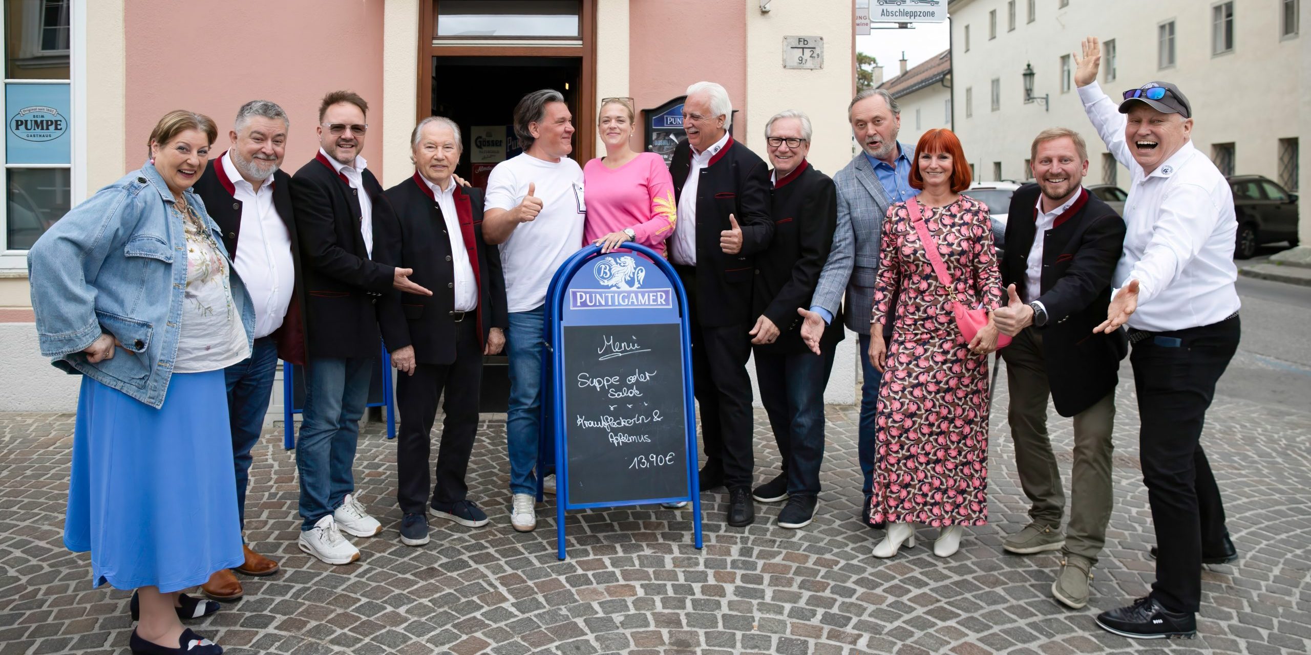 menschen helfen menschen pumpe